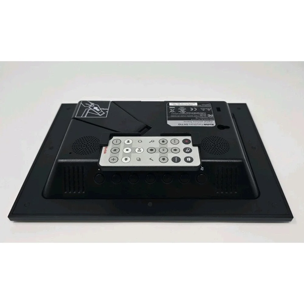 Kodak‎ EasyShare SV710 Digital Picture Frame TESTED w/ power cable & REMOTE